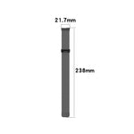 Milanese Casual Magnetic Strap, Size: Free Size, For Xiaomi Haylou Solar LS05