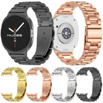 MIJOBS Three Beads Stainless Steel Watch Band, For Samsung Galaxy Watch8 / Watch8 Classic