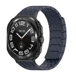 Carbon Fiber Magnetic Loop Watch Band, For Samsung Galaxy Watch Ultra 47mm / Ultra 2025, For Samsung Galaxy Watch8 / Watch8 Classic