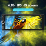 F6021 6.86 inch IPS Screen Car 1Din MP5 Player Support CarPlay & Android Auto, F6021