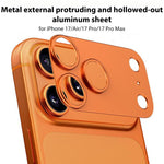 XDcase Titanium Alloy Hollow Camera Lens Protector, For iPhone 17 Pro Max, For iPhone 17 Pro