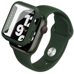 imak Integrated Case and Film with Silicone Strap, For Apple Watch SE 1/2/3/Series 4/5/6 44mm, For Apple Watch SE 1/2/3/Series 4/5/6 40mm