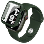 imak Integrated Case and Film with Silicone Strap, For Apple Watch SE 1/2/3/Series 4/5/6 44mm, For Apple Watch SE 1/2/3/Series 4/5/6 40mm