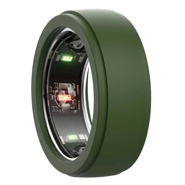 xDfind For Samsung Galaxy Ring / Oura Ring Smart Ring Silicone Solid Color Cover, S, M