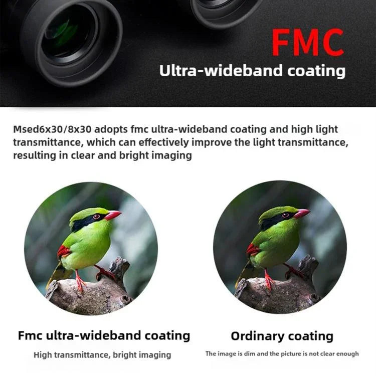 SKY ROVER MS ED 6x30 Waterproof HD Porro Prism Handheld Binocular