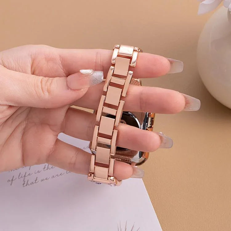 xDfind Happy Zoo Bracelet Diamond Metal Watch Band, For Apple Watch 42 / 44 / 45 / 46 / 49mm, For Apple Watch 38 / 40 / 41 / S11 42mm