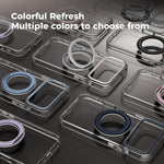 ABEEL MagSafe Q-LUCK Pivot Bracket Transparent Phone Case, For iPhone 13 Pro Max, For iPhone 13 Pro, For iPhone 13