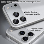 Benks King Kong Corning Integrated Metal Phone Lens Screen Protector, For iPhone 17 Pro Max, For iPhone 17 Pro