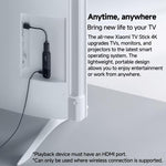 Original Xiaomi TV Stick 2nd Gen Quad Core Cortex-A55 4K Ultra HD Dual-Band WiFi6 Google TV Stick, Global Version with Google Play, 2GB+8GB