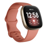 For Fitbit Versa 3 / Sense Silicone Replacement Strap Watchband, Size: L