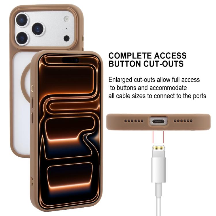GEBEI Jazz Series Skin Feel Frosted MagSafe Phone Case, For iPhone 17 Pro Max, For iPhone 17 Pro, For iPhone 17, For iPhone Air