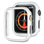 xDfind PC Frosted Hollow Half Coverage Watch Cover, For Apple Watch Ultra 3 / 2 / 1 49mm, For Apple Watch Series 9 / 8 / 7 45mm, For Apple Watch Series 9 / 8 / 7 41mm, For Apple Watch Series 3 / 2 / 1 38mm