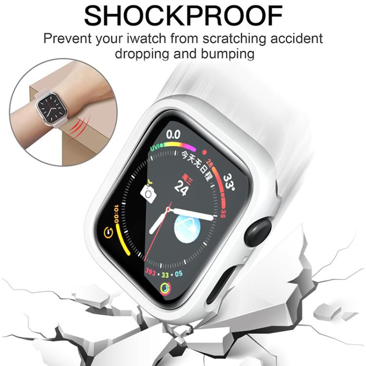 xDfind PC Frosted Hollow Half Coverage Watch Cover, For Apple Watch Ultra 3 / 2 / 1 49mm, For Apple Watch Series 9 / 8 / 7 45mm, For Apple Watch Series 9 / 8 / 7 41mm, For Apple Watch Series 3 / 2 / 1 38mm