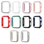 xDfind PC Frosted Hollow Half Coverage Watch Cover, For Apple Watch Ultra 3 / 2 / 1 49mm, For Apple Watch Series 9 / 8 / 7 45mm, For Apple Watch Series 9 / 8 / 7 41mm, For Apple Watch Series 3 / 2 / 1 38mm