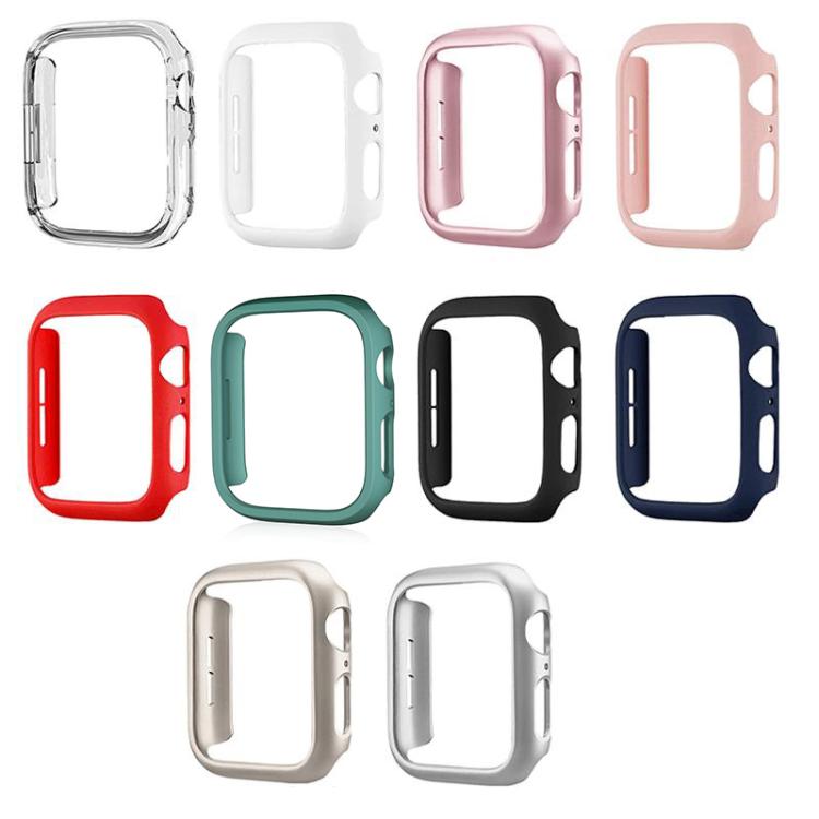 xDfind PC Frosted Hollow Half Coverage Watch Cover, For Apple Watch Ultra 3 / 2 / 1 49mm, For Apple Watch Series 9 / 8 / 7 45mm, For Apple Watch Series 9 / 8 / 7 41mm, For Apple Watch Series 3 / 2 / 1 38mm
