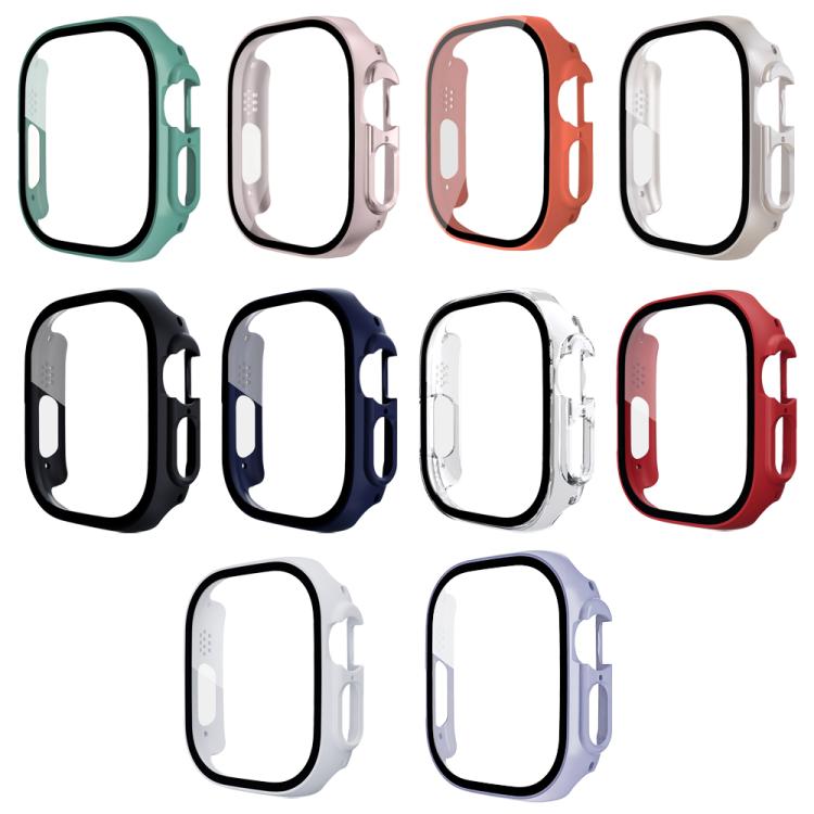 xDfind Tempered Glass Film Integrated PC Watch Cover, For Apple Watch Series 6 / 5 / 4 / SE 44mm, For Apple Watch Series 6 / 5 / 4 / SE 40mm, For Apple Watch Series 11 46mm / 10 46mm, For Apple Watch Series 11 42mm / 10 42mm