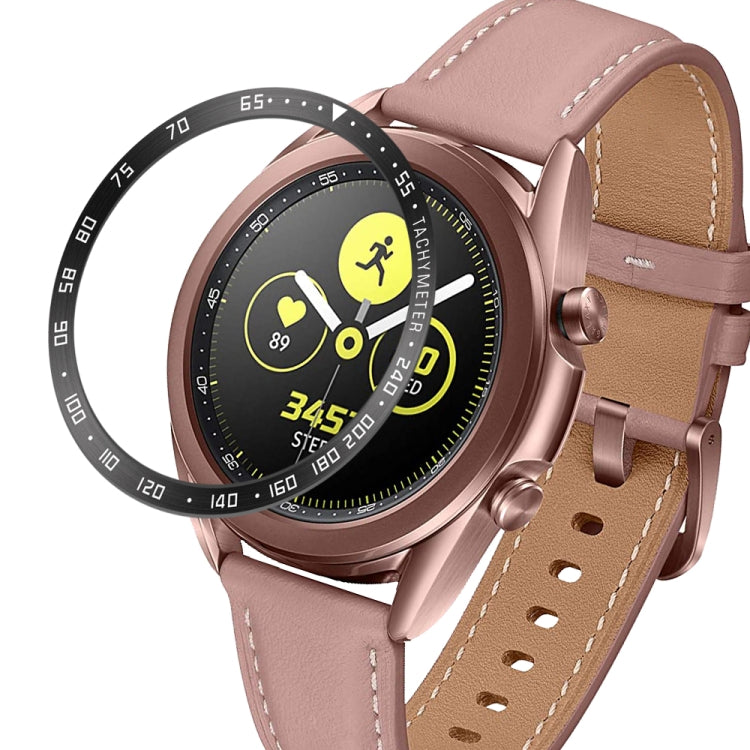 Smart Watch Steel Bezel Ring, E Version, For Samsung Galaxy Watch 3 41mm, For Samsung Galaxy Watch 3 45mm