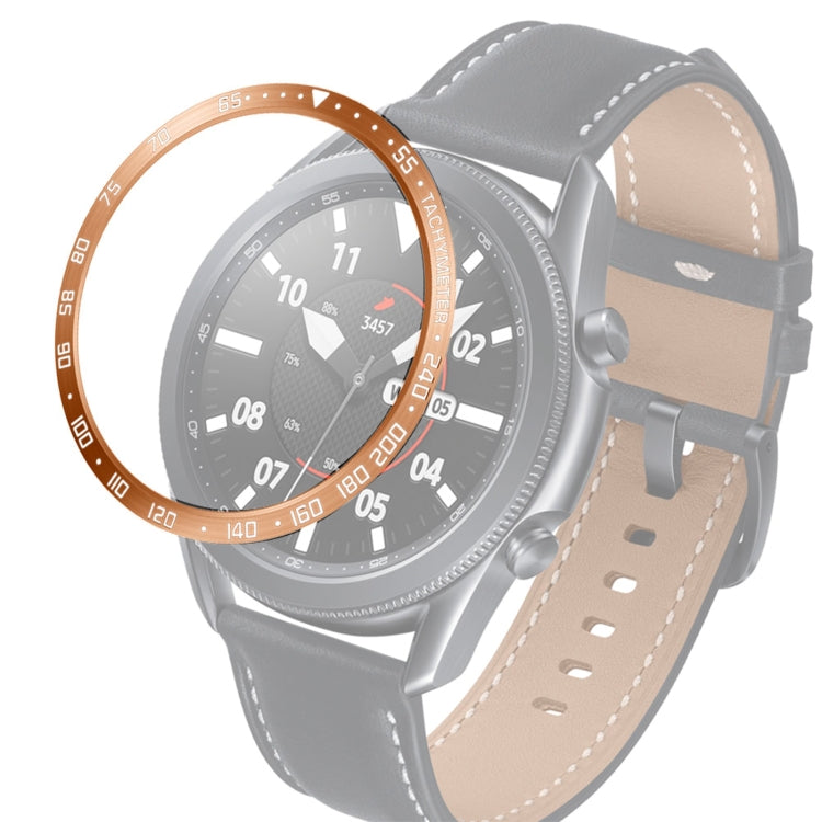 Smart Watch Steel Bezel Ring, E Version, For Samsung Galaxy Watch 3 41mm, For Samsung Galaxy Watch 3 45mm