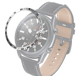 Smart Watch Steel Bezel Ring, E Version, For Samsung Galaxy Watch 3 41mm, For Samsung Galaxy Watch 3 45mm