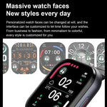 D12 2.01 inch TFT Screen Smart Bluetooth Watch & Headphone 2 in 1 Support Wireless Calling