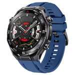 xDfind Black Buckle Sport Silicone Watch Band, For Huawei Watch Ultimate 2