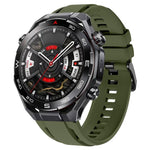 xDfind Black Buckle Sport Silicone Watch Band, For Huawei Watch Ultimate 2