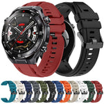 xDfind Black Buckle Sport Silicone Watch Band, For Huawei Watch Ultimate 2