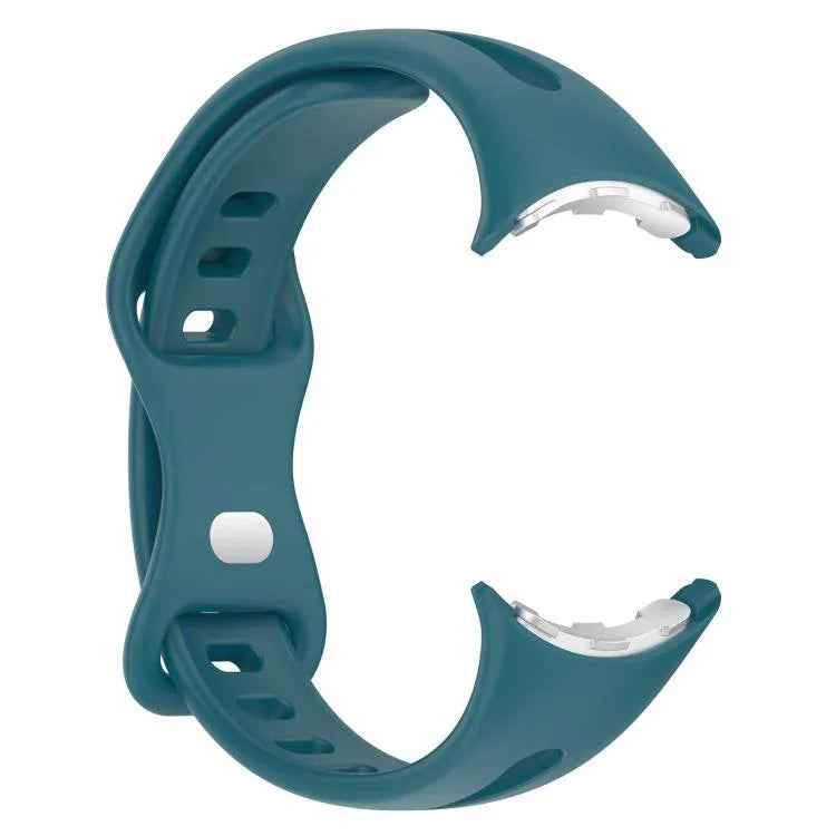 xDfind Small Waist Butterfly Buckle Silicone Watch Band, For Google Pixel Watch 4 / 3 / 2 / 1 41mm