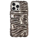 Cream Texture Electroplating TPU Full Coverage Phone Case, For iPhone 14 Pro, For iPhone 14 Pro Max, For iPhone 13