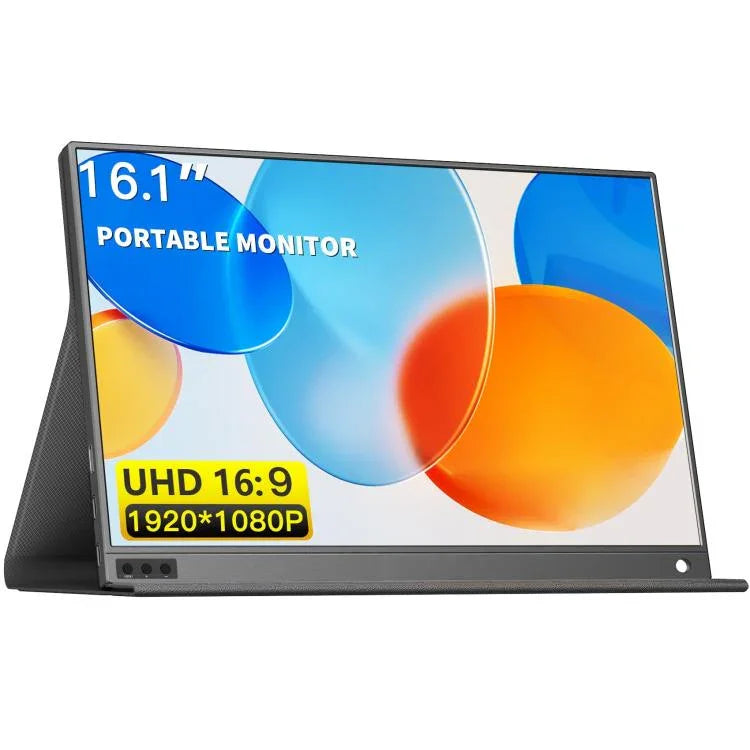 P161A11D 16.1 inch 1080P Portable Monitor Gaming Extended Screen, 16.1 inch 1080P
