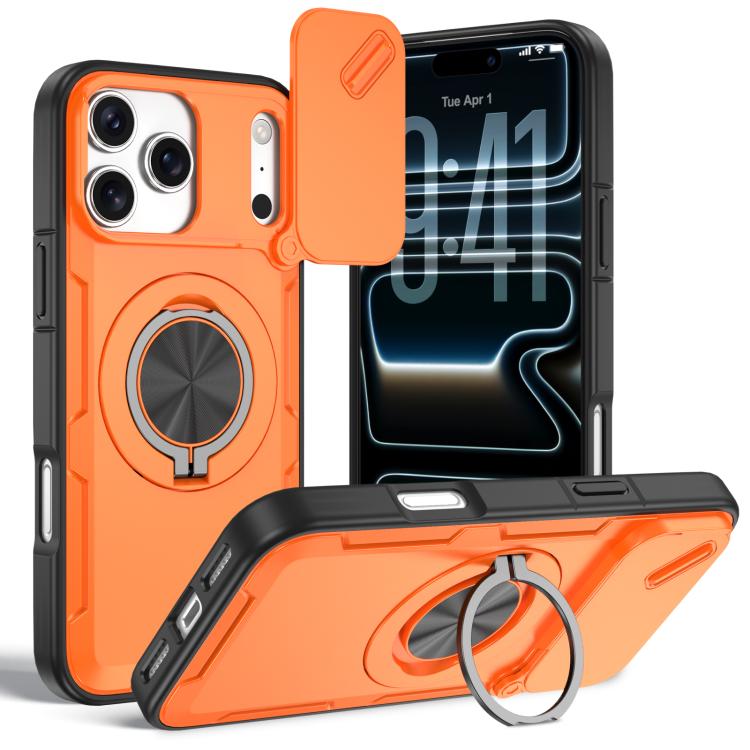 Camshield Rotation Holder MagSafe Phone Case, For iPhone 17 Pro Max, For iPhone 17 Pro, For iPhone 16 Pro Max, For iPhone 16 Pro, For iPhone 16 Plus, For iPhone 16, For iPhone 15 Pro Max, For iPhone 15 Pro