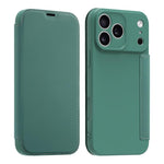 Imitate Liquid Skin Feel Leather Phone Case with Card Slots, For iPhone 17 Pro Max, For iPhone 17 Pro, For iPhone 17, For iPhone Air
