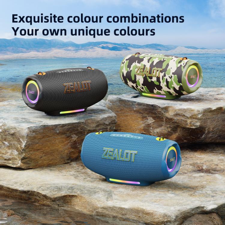 Zealot S127 100W Portable Outdoor Colorful Bluetooth Speaker