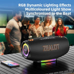 Zealot S127 100W Portable Outdoor Colorful Bluetooth Speaker