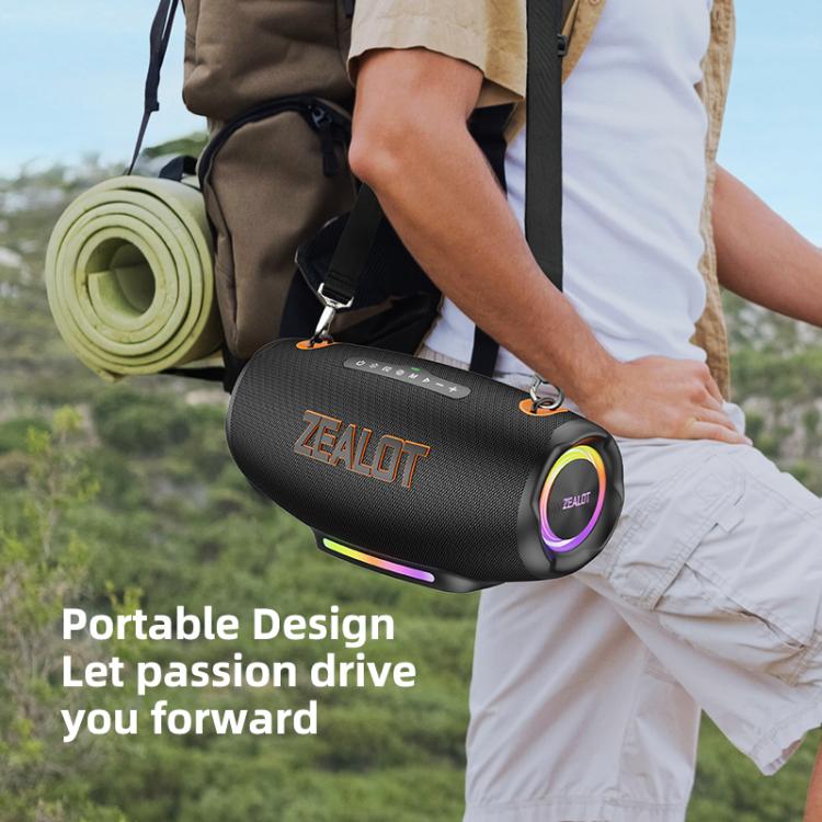 Zealot S127 100W Portable Outdoor Colorful Bluetooth Speaker