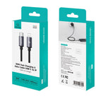 USAMS SJ770 U91 30W Type-C to 8 Pin Aluminum Alloy Fast Charging Data Cable, Length: 1m, SJ770