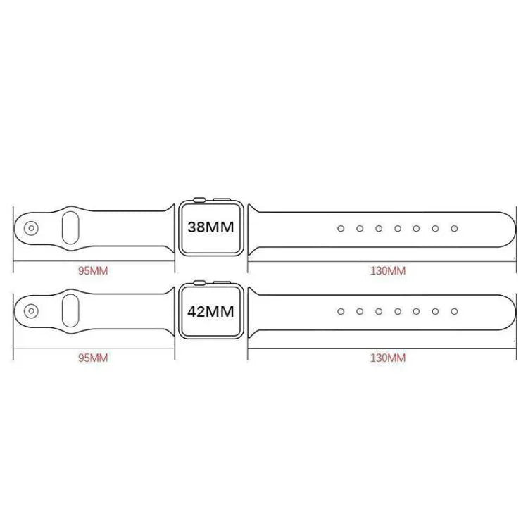 5 Pack xDfind Rivet Buckle Genuine Leather Watch Band, For Apple Watch 42 / 44 / 45 / 46 / 49mm, For Apple Watch 38 / 40 / 41 / S11 42mm