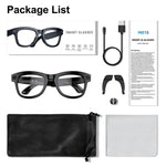 M01S 5MP Smart AI Camera Glasses Supports Voice Calls, Video Recording, WiFi Transmission