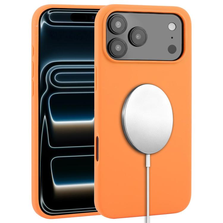 Liquid Silicone Full Coverage MagSafe Phone Case, For iPhone 17e / 16e, For iPhone 17 Pro Max, For iPhone 17 Pro, For iPhone 17, For iPhone Air