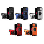 Lens Sliding Window Multifunctional Magnetic Shockproof Phone Case, For iPhone 7 Plus, For iPhone 7