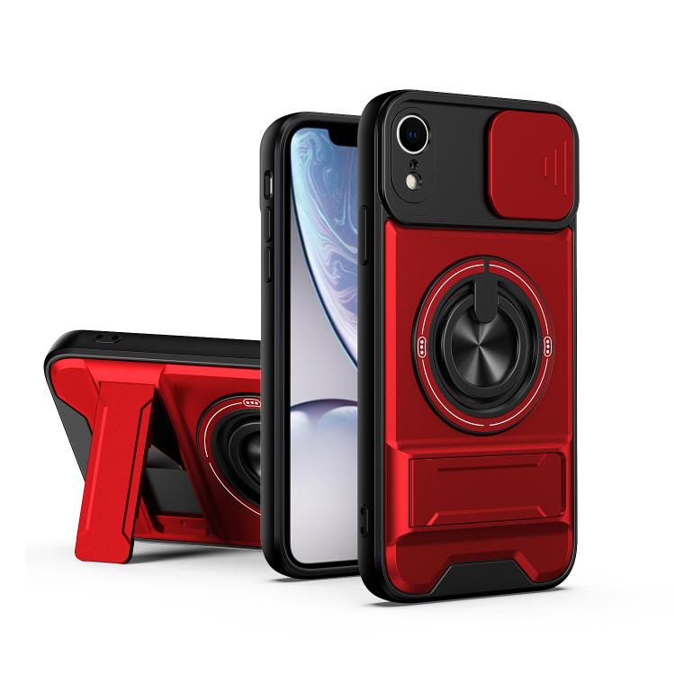 Lens Sliding Window Multifunctional Magnetic Shockproof Phone Case, For iPhone 13 Pro Max, For iPhone 13 Pro, For iPhone 13, For iPhone 12, For iPhone 12 Pro Max, For iPhone 12 Pro, For iPhone 11 Pro Max, For iPhone 11, For iPhone XR