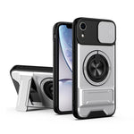 Lens Sliding Window Multifunctional Magnetic Shockproof Phone Case, For iPhone 13 Pro Max, For iPhone 13 Pro, For iPhone 13, For iPhone 12, For iPhone 12 Pro Max, For iPhone 12 Pro, For iPhone 11 Pro Max, For iPhone 11, For iPhone XR