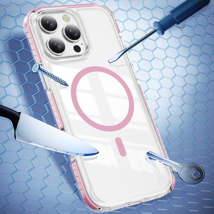 Crystal Shield Clear Magnetic Acrylic Hybrid TPU Phone Case, For iPhone 16 Pro Max, For iPhone 16 Pro, For iPhone 16 Plus, For iPhone 16, For iPhone 15 Pro Max, For iPhone 15 Pro
