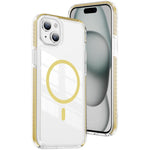 Crystal Shield Clear Magnetic Acrylic Hybrid TPU Phone Case, For iPhone 15 Plus, For iPhone 15, For iPhone 14 Plus, For iPhone 14 / 13, For iPhone 14 Pro, For iPhone 14 Pro Max