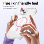 Crystal Shield Clear Magnetic Acrylic Hybrid TPU Phone Case, For iPhone 14 Plus, For iPhone 14 / 13, For iPhone 14 Pro, For iPhone 14 Pro Max, For iPhone 13 Pro Max, For iPhone 13 Pro