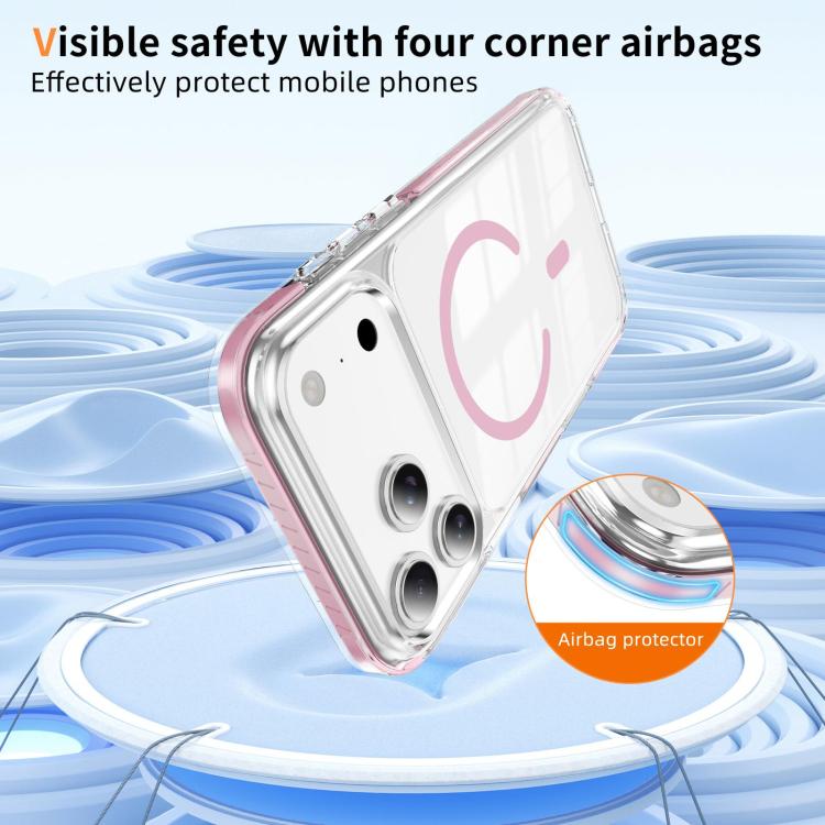 Crystal Shield Clear Magnetic Acrylic Hybrid TPU Phone Case, For iPhone 18 Pro, For iPhone 18 Pro Max, For iPhone 17 Pro Max, For iPhone 17 Pro, For iPhone 17, For iPhone Air