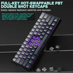 AULA WIN60HE Standard Edition 60 Keys RGB Wired Keyboard