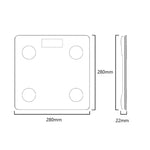 Yesido MG42 Smart Body Fat Scale, MG42