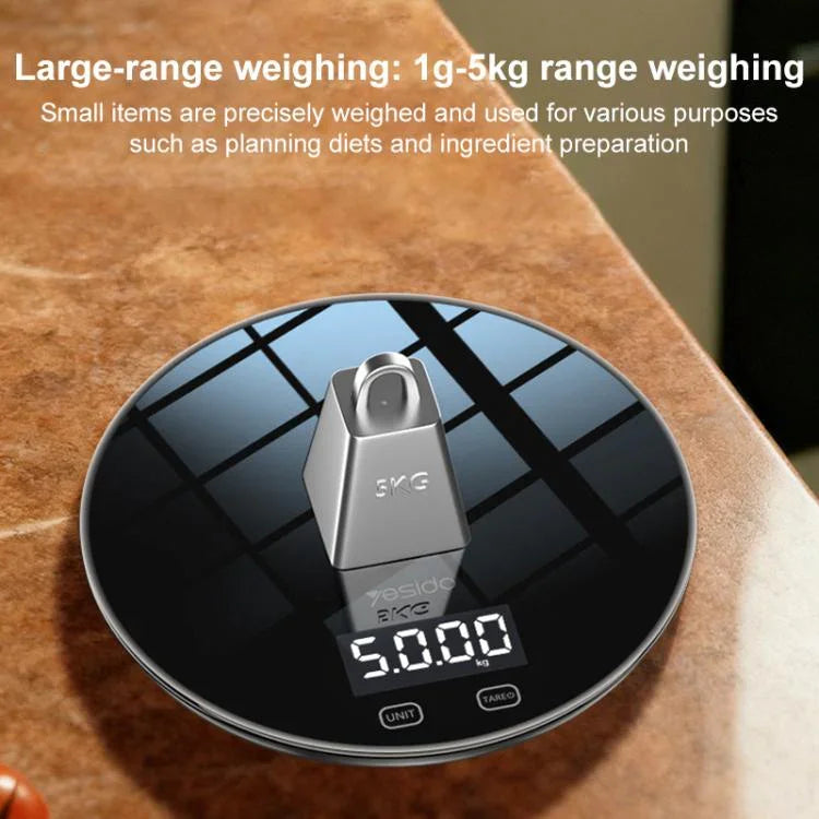 Yesido MG43 Smart Kitchen Electronic Scale, MG43