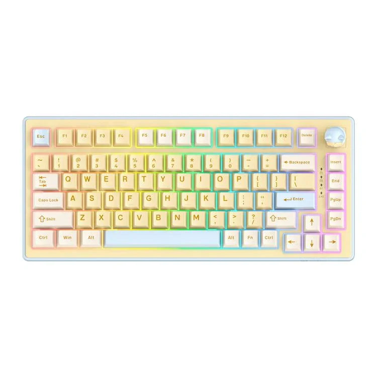 ONIKUMA MT707 82 Keys RGB Tri-mode Mechanical Gaming Keyboard